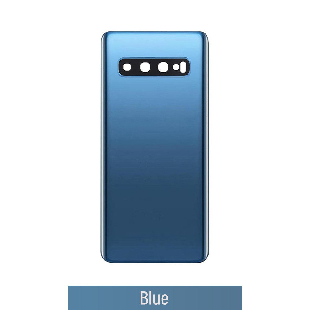 Red Rear Cover Glass For Samsung Galaxy S10 G973F-Blue Red Rear Cover Glass For Samsung Galaxy S10 G973F-Blue